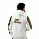 Pullover Hoodie Olive & White – Palestine