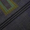 Doby Cotton Embroidery Green