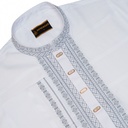 Fency Cotton Embroidery White