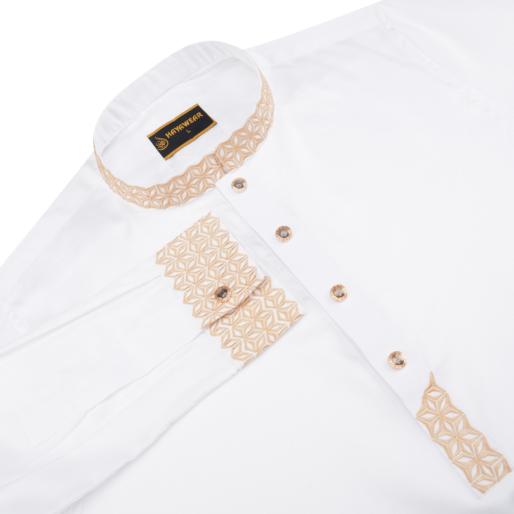 Shutton Febrics White