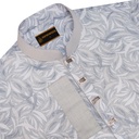 Digital Print Leaf White