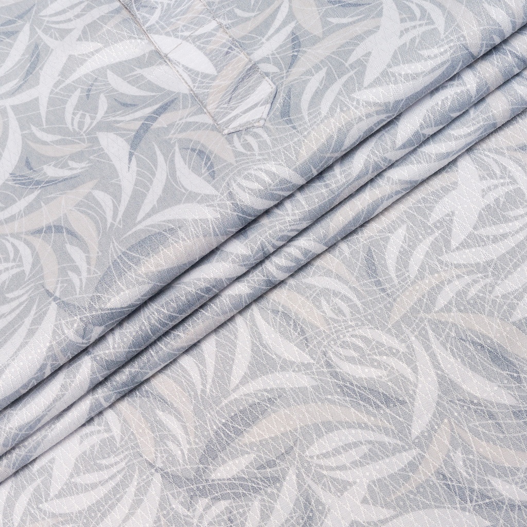 Digital Print Leaf White