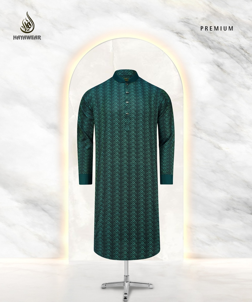 China Jackot Print Green