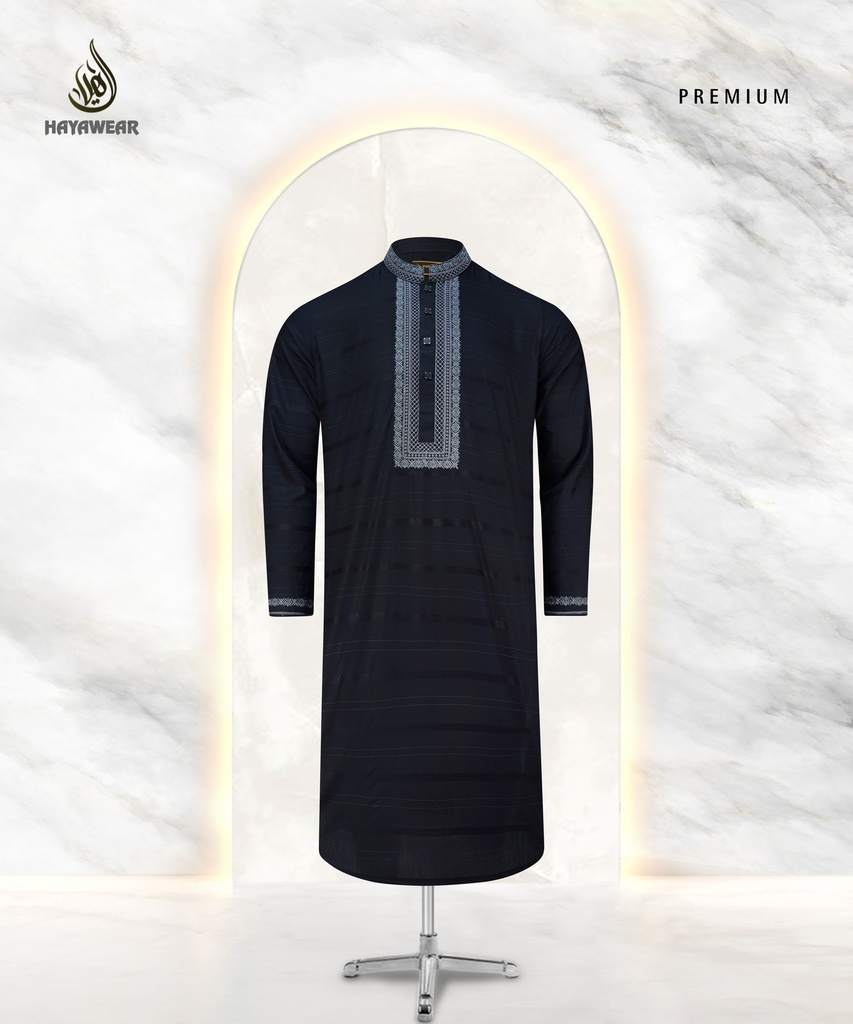 Fency Cotton Embroidery Black