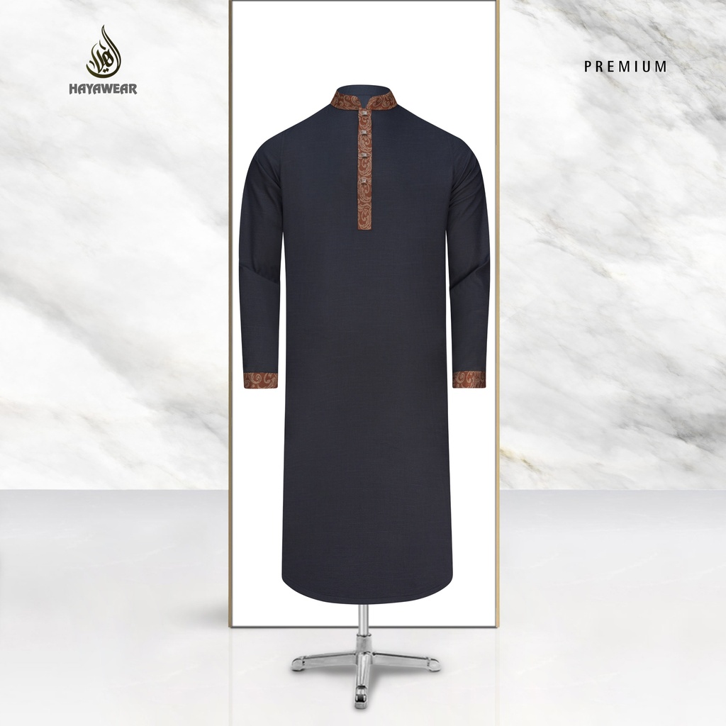 Fency Cotton Navy Blue