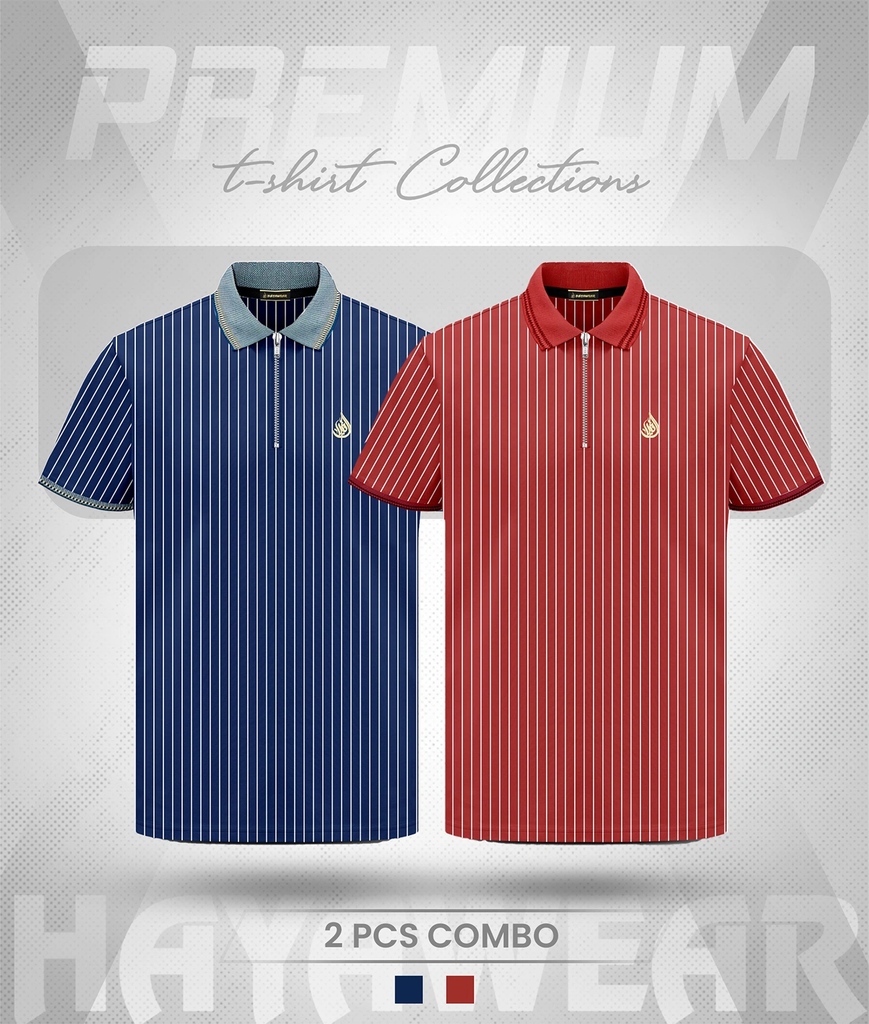 PL002 Blue & Merun 2pcs Spandex Combo