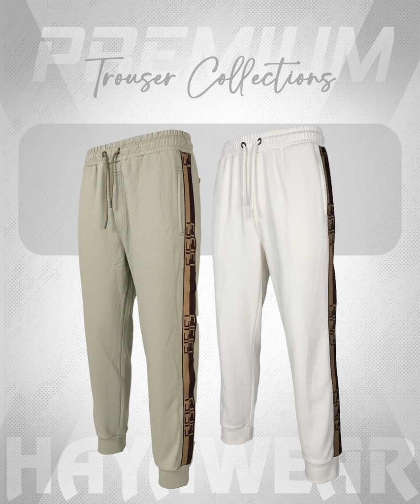 PN002 Lock Fabric Ash & White  (২ পিছ কম্বো)