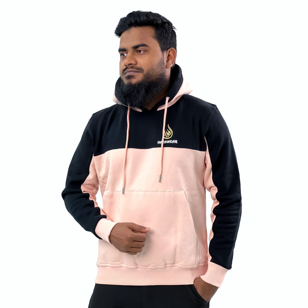 Pullover Hoodie Black & Pink – Sabr
