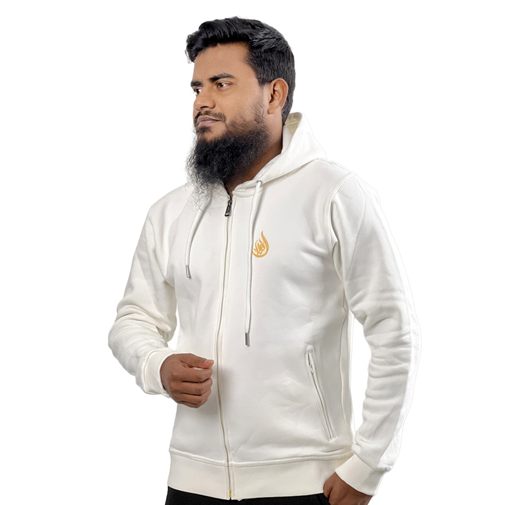 Chain Hoodie GENZ White