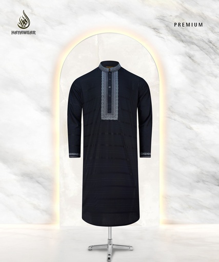 Fency Cotton Embroidery Black