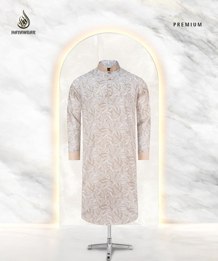 Digital Print Leaf Yellow