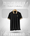 PL001 Black Polo Pique