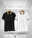 PL001 White & Black 2pcs Polo Combo