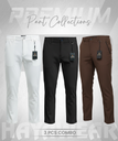 PN001 3in1 White & Black & Chocolate 3pcs Combo Pant (৩ পিছ)