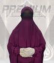 KMR009 Maroon Khimar